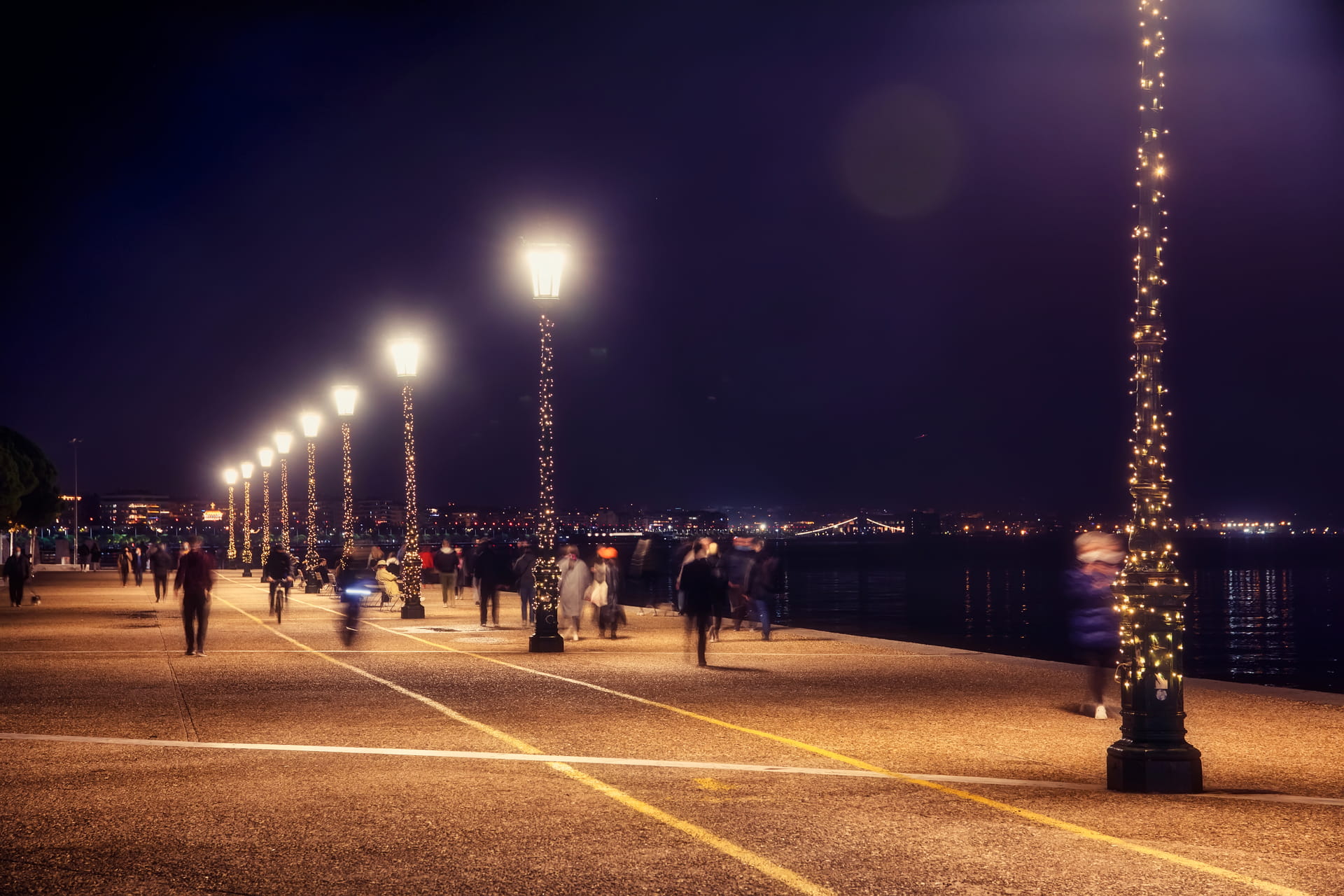 Urban life in central Thessaloniki